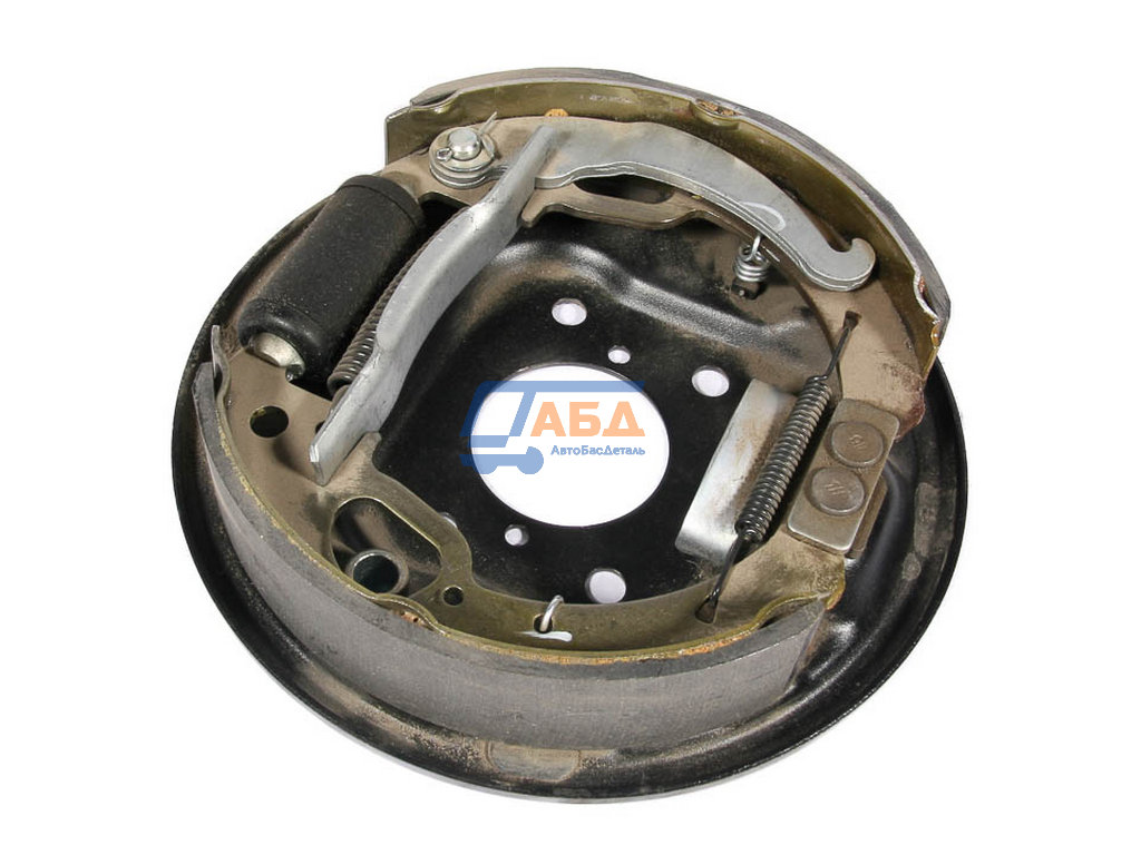 Задняя тормозная колодка с щитом в сборе